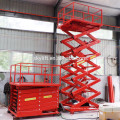 hydraulic scissor type diesel lifter